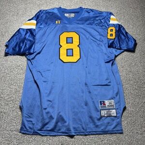 UCLA Bruins Jersey Mens 56 Blue NCAA Football Troy Aikman 8 Russell Athletic
